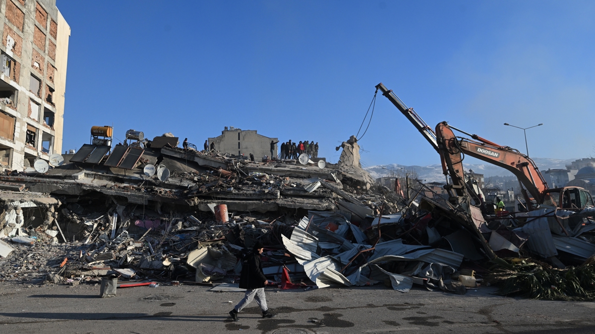 Depremlerin vurduu Hatay'da en ar ykm Antakya'da