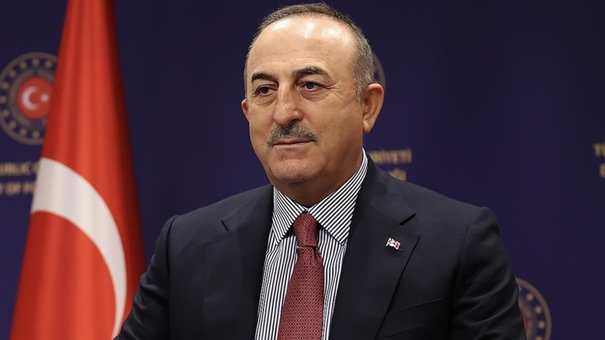 Bakan �avu�o�lu, mevkida�lar� Stork ve Dacic  ile g�r��t�