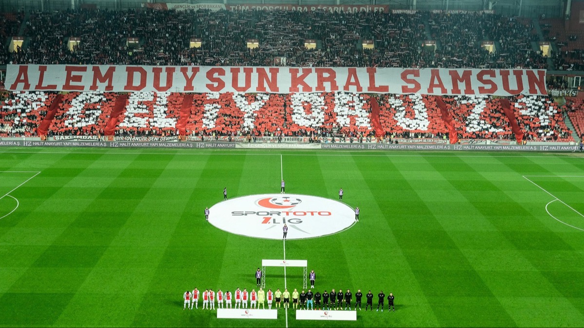 Samsun 19 Mays Stadyumu tklm tklm olacak 