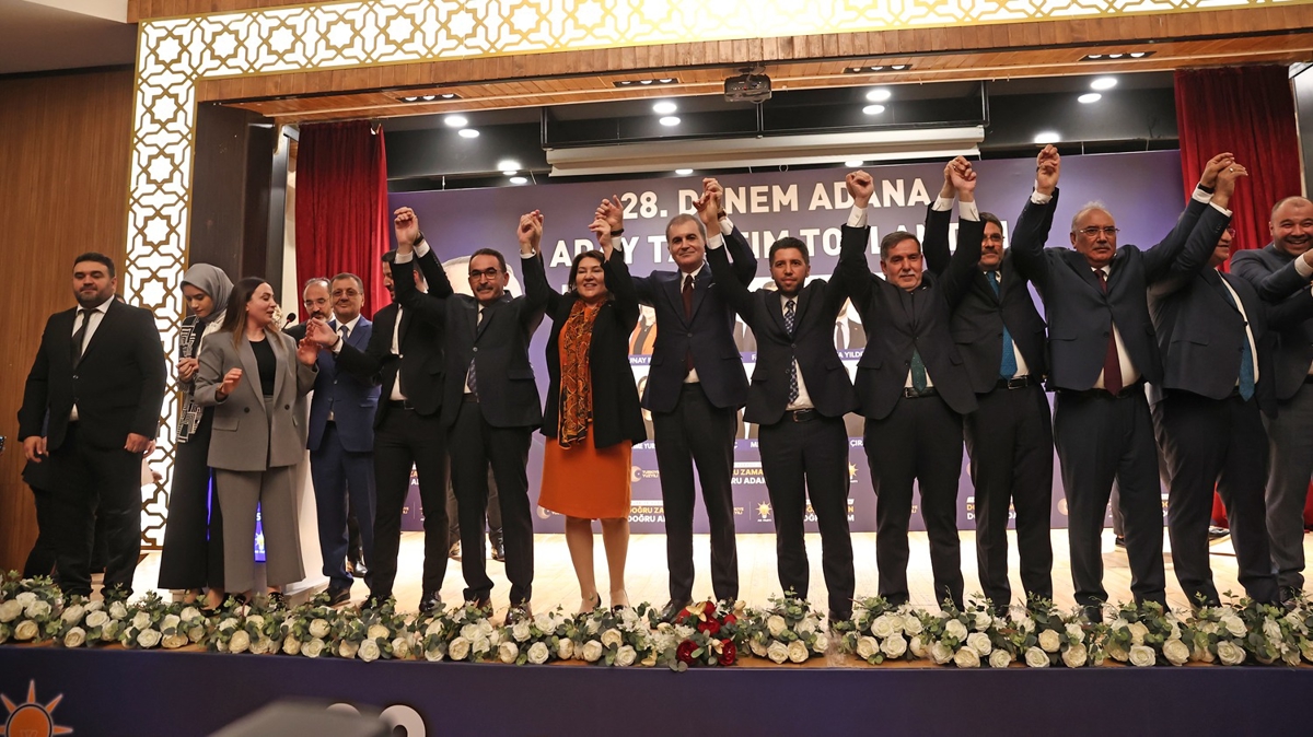 Adana'da AK Parti milletvekili adaylar tantld