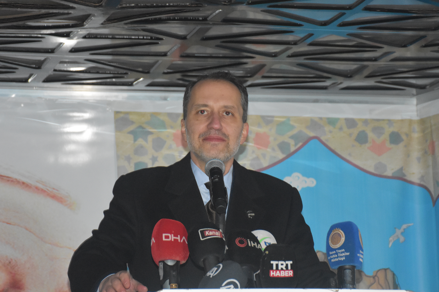 Fatih Erbakan'dan 7'li koalisyona tepki: PKK'n�n FET�'n�n ma�as� haline gelmi�ler