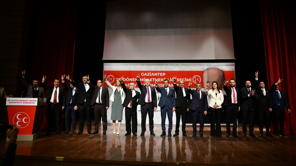 MHP Gaziantep milletvekili adaylar tantld