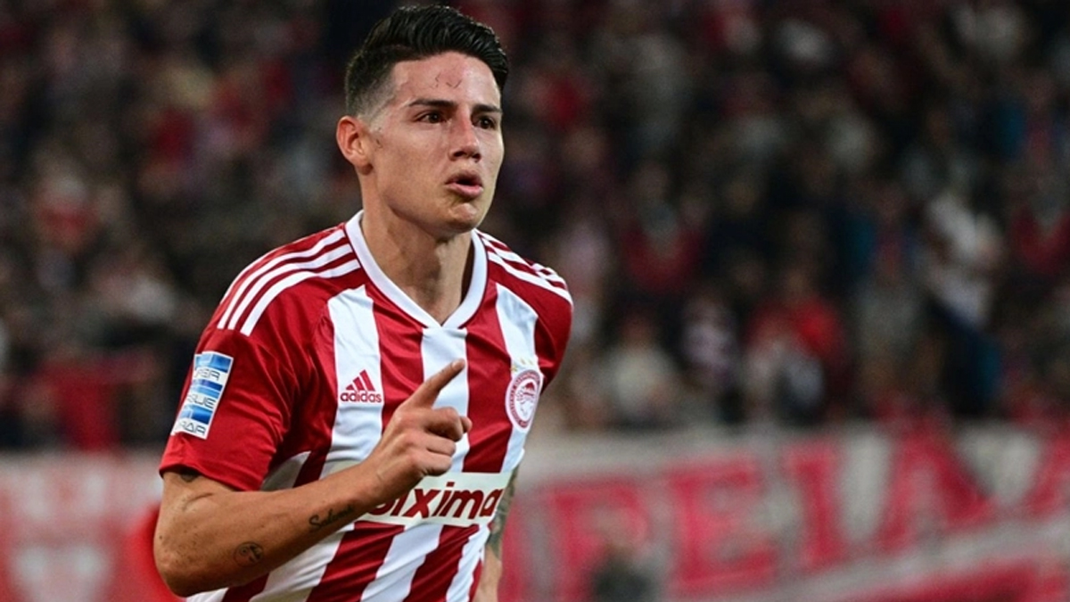 Olympiakos, James Rodriguez ile yollar�n� ay�rd�
