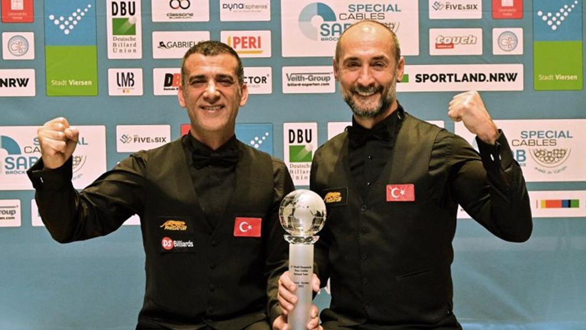 Bilardo  Milli Tak�m�'ndan Avrupa �ampiyonas�'nda bronz madalya