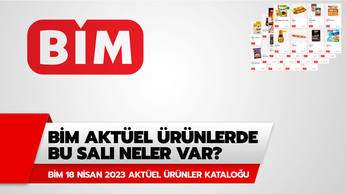 BM'de bu hafta Sal neler var? BM 18 Nisan 2023 aktel rnler katalou