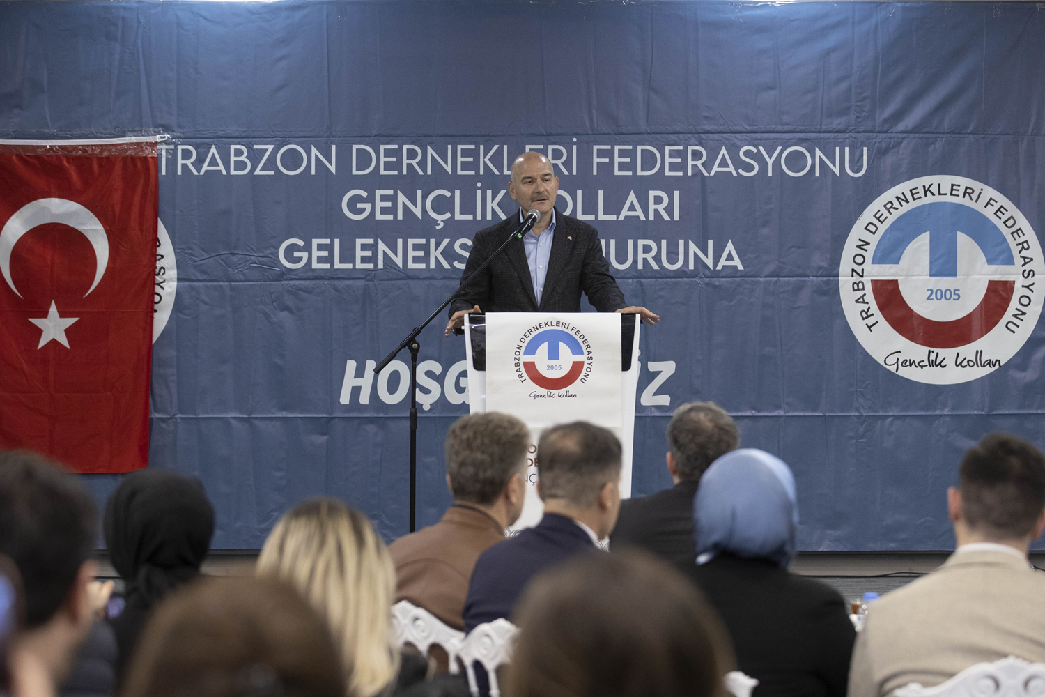 Bakan Soylu, Trabzonlularla sahur program�nda bir araya geldi
