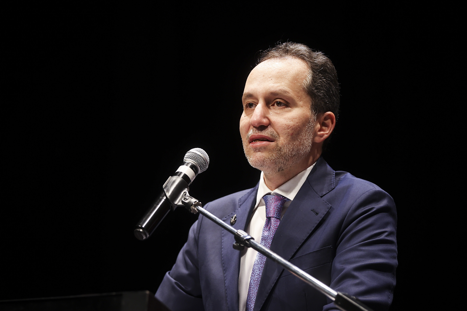 Fatih Erbakan partisinin oy oran�n� a��klad�