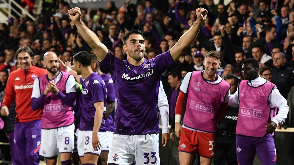 Fiorentina, Konferans Ligi'nde yar final biletini ald