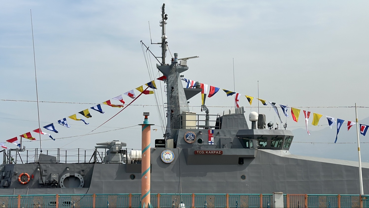 TCG Karpaz skenderun Liman'na demirledi