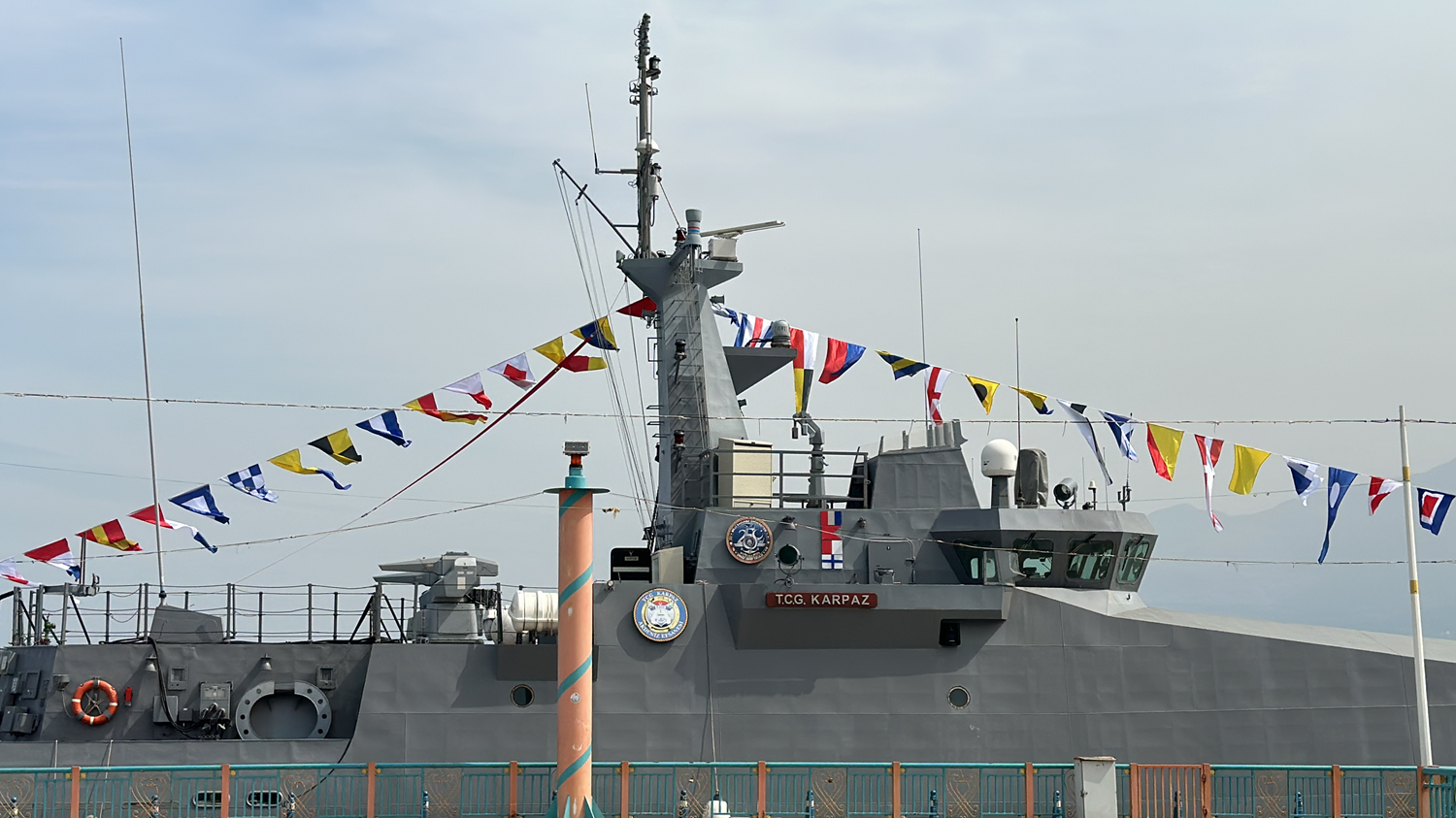 TCG Karpaz �skenderun Liman�'na demirledi