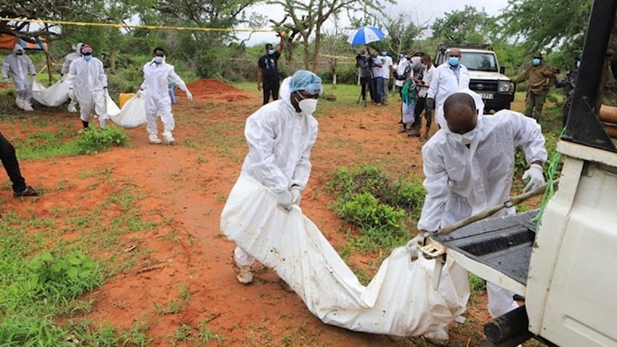 Kenya'da ''Hz. sa'ya kavumak iin'' a kalp len 47 tarikat yesinin cesetleri bulundu