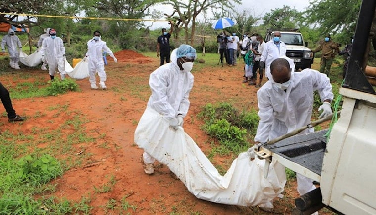Kenya'da 'Hz. sa'ya kavumak iin' a kalp len 47 tarikat yesinin cesetleri bulundu