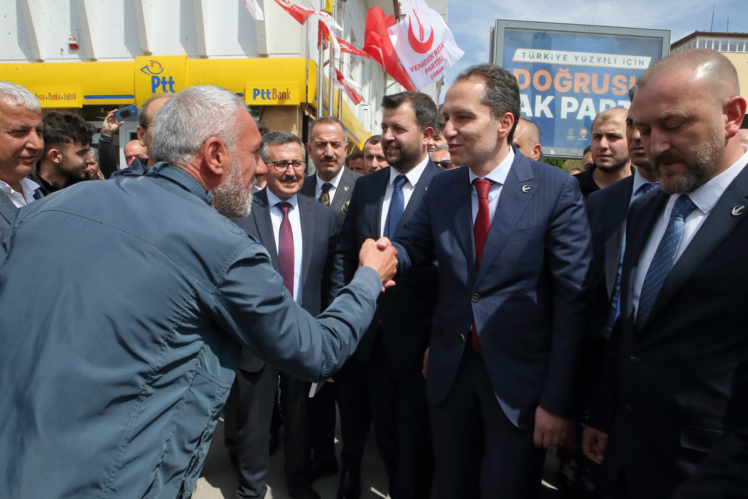 Fatih Erbakan'dan, esnaf ziyareti