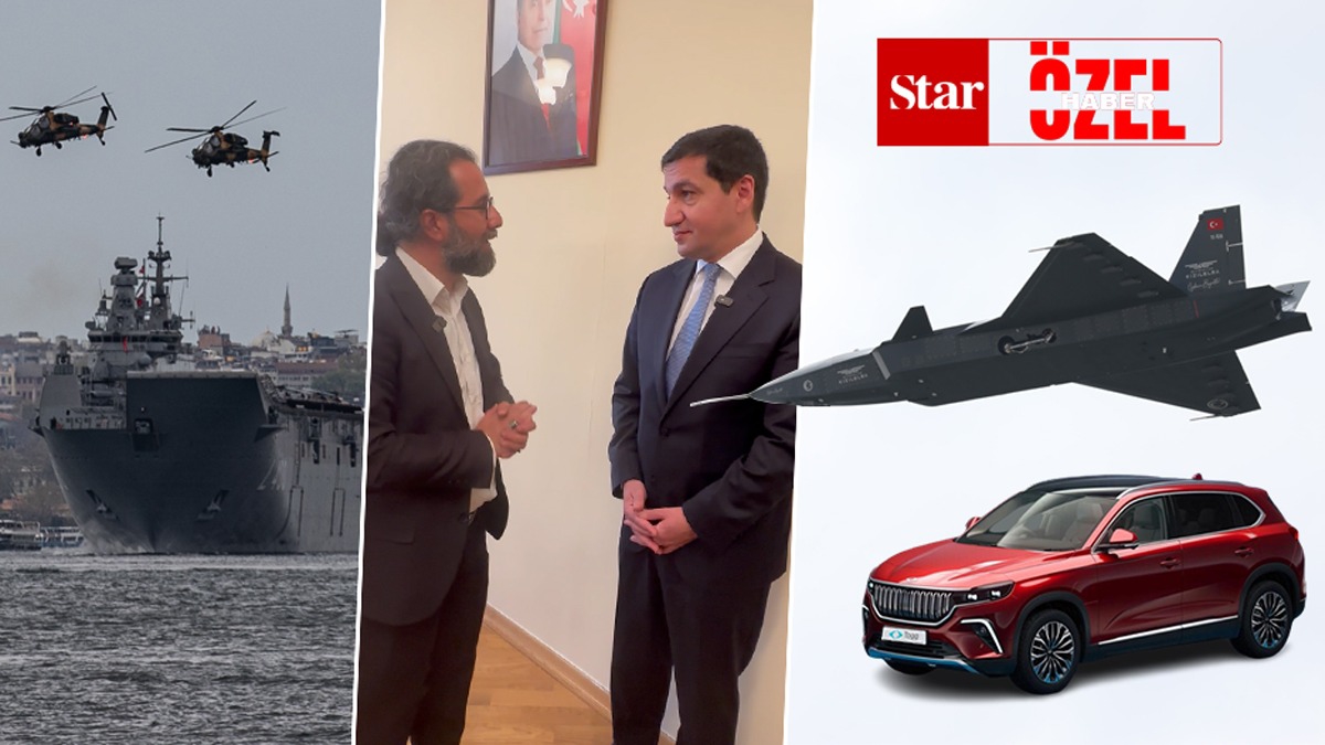Star Gazetesi'ne konuan Hikmet Hacyev: Trk SHA'lar, TCG Anadolu, Togg ile gurur duyuyoruz