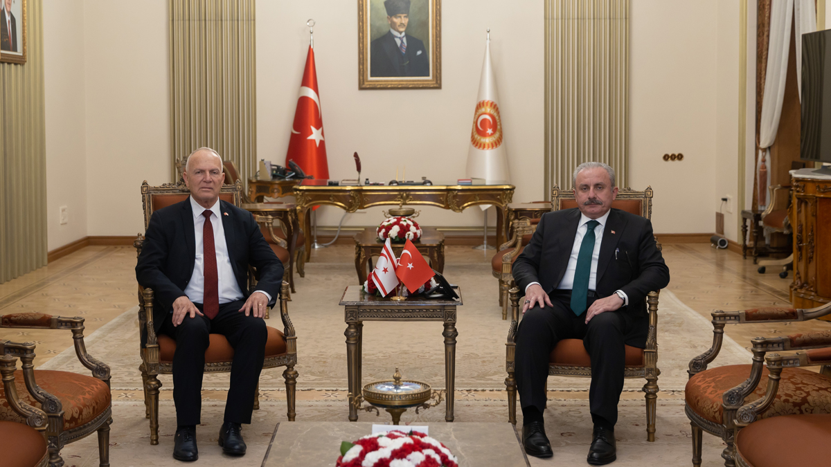 TBMM Ba�kan� �entop: K�br�s T�rk'�n�, T�rk d�nyas�n�n ayr�lmaz bir par�as� olarak g�r�yoruz