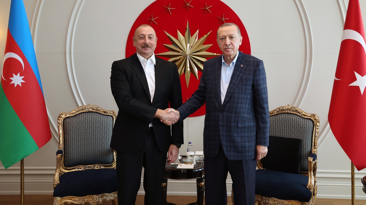 Cumhurbakan Erdoan, Azerbaycan Cumhurbakan Aliyev ile grt
