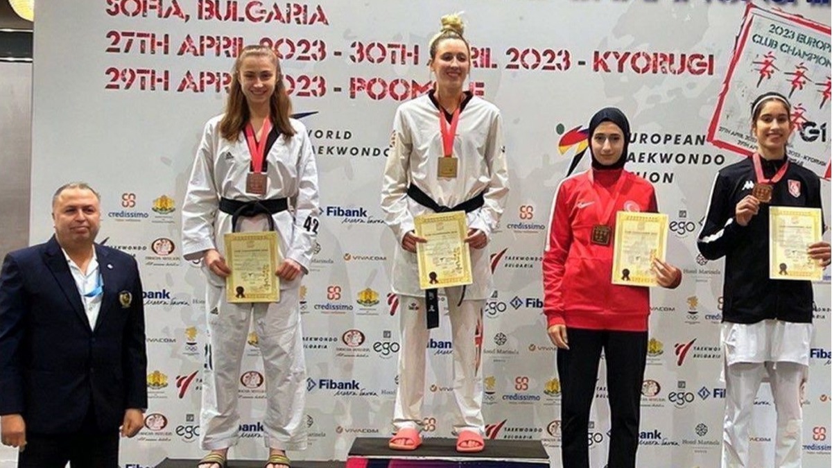 Glse Polat, Avrupa Kulpler Aras Taekwondo ampiyonas'nda 3. oldu