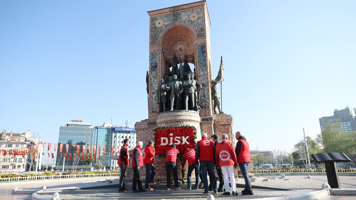 stanbul'da 1 Mays Emek ve Dayanma Gn kutlanyor