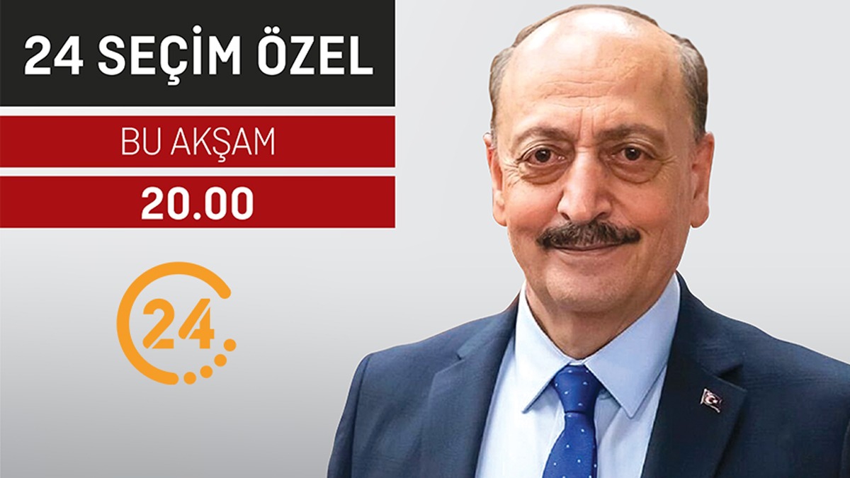 Bakan Bilgin, 24 TV canl yaynna konuk oluyor
