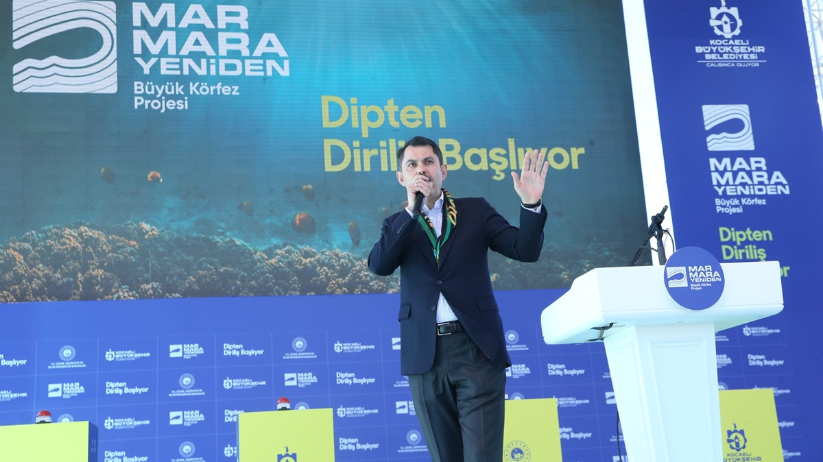 Bakan Kurum: Tm Marmara'mz tertemiz hale gelecek