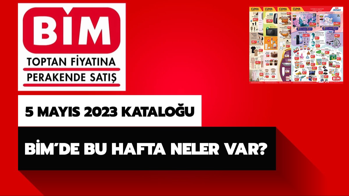 BM 5 Mays 2023 aktel rnler katalou! BM'de bu hafta cuma neler var?