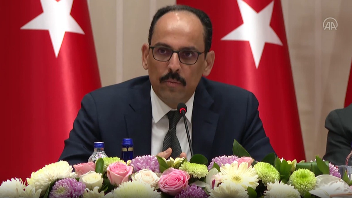 Cumhurbakanl Szcs brahim Kaln'dan Ermenistan aklamas