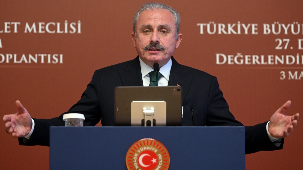 TBMM Bakan entop, 27'nci Yasama Dnemi'ni deerlendirdi
