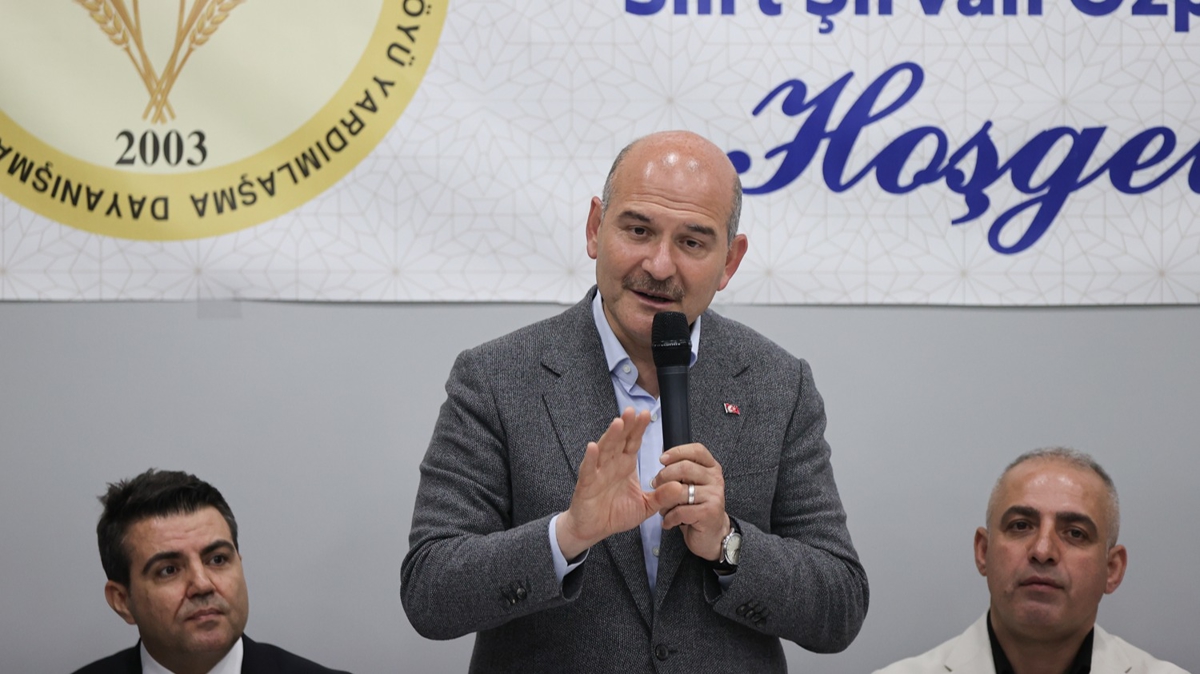 Bakan Soylu: Kararszlar istikrara oy verecek