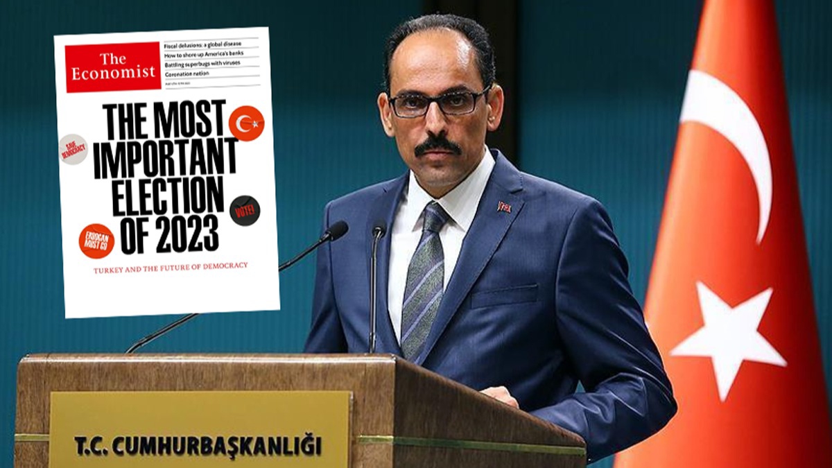 The Economist'ten skandal kapak! brahim Kaln: O gnler geride kald