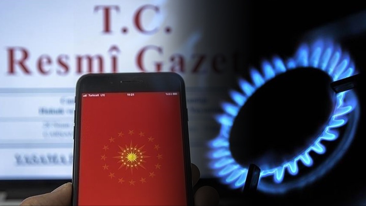 cretsiz doal gaz tketimine ilikin karar Resmi Gazete'de yaymland