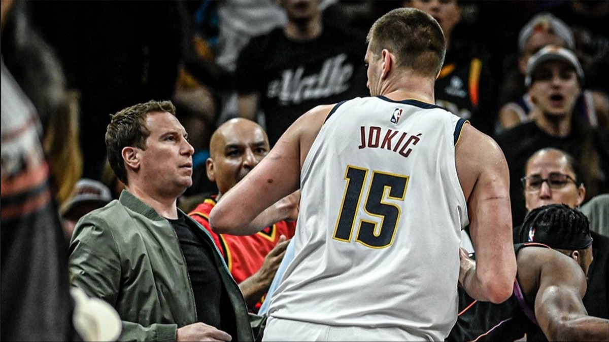 Nikola Jokic, Suns'n sahibi Mat Ishbia ile yaad olay anlatt 
