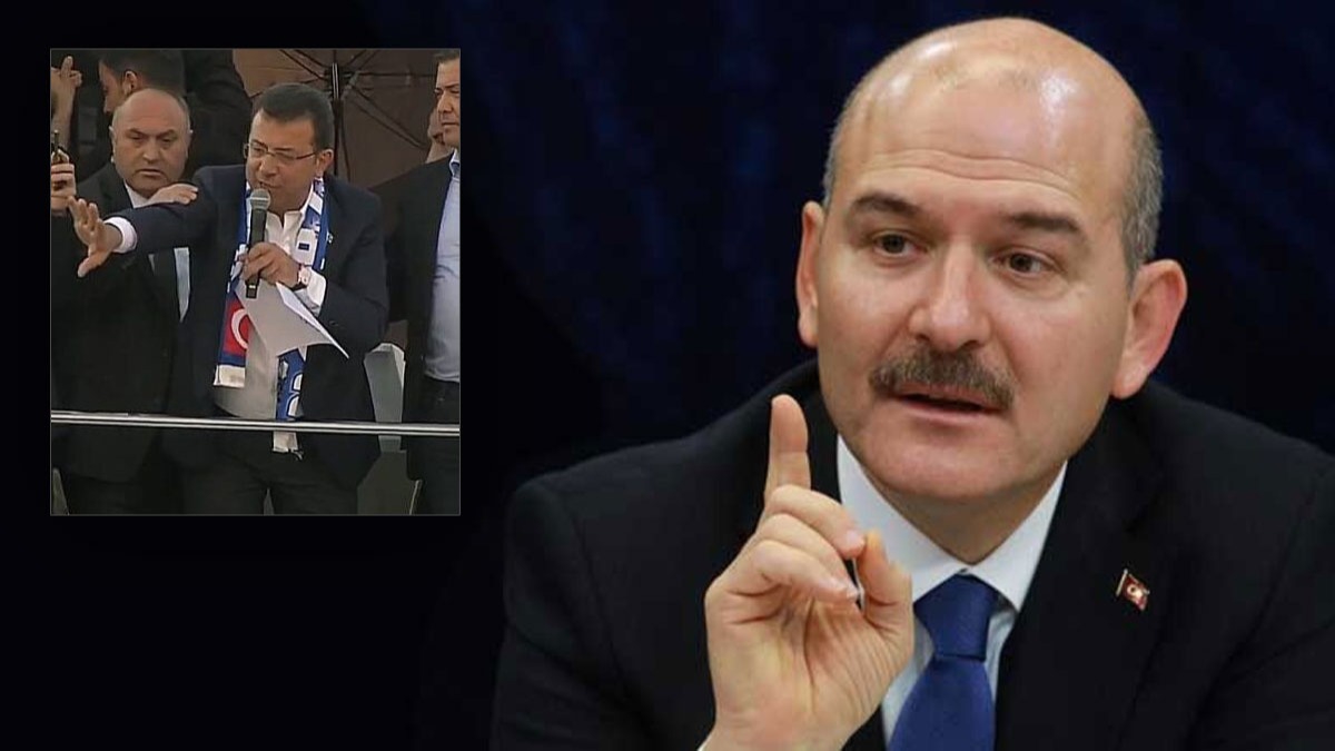 Bakan Soylu, izinsiz miting hakkında konuştu: Provokasyonu Ekrem İmamoğlu yaptı