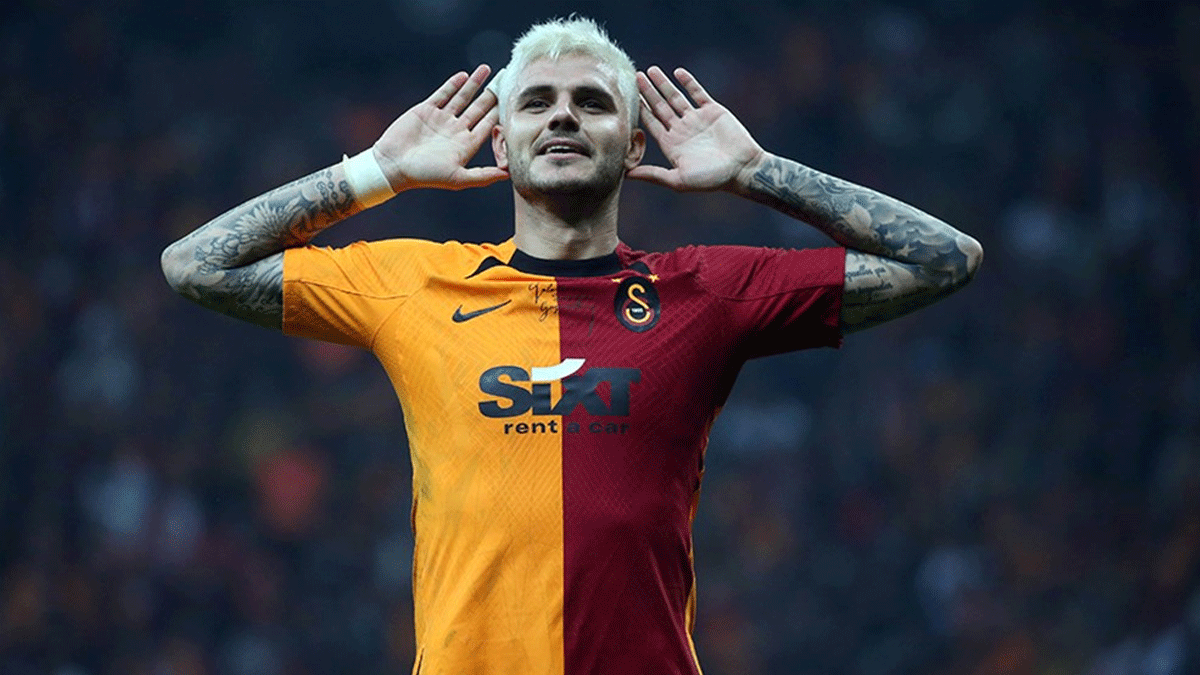 Icardi, Galatasaray' tayor! ampiyonluk yolunda byk katk