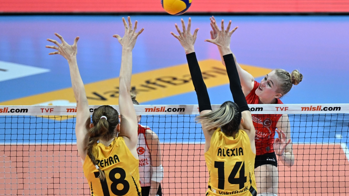 Vakfbank, sahasnda Trk Hava Yollar'n 3-1 malup etti 