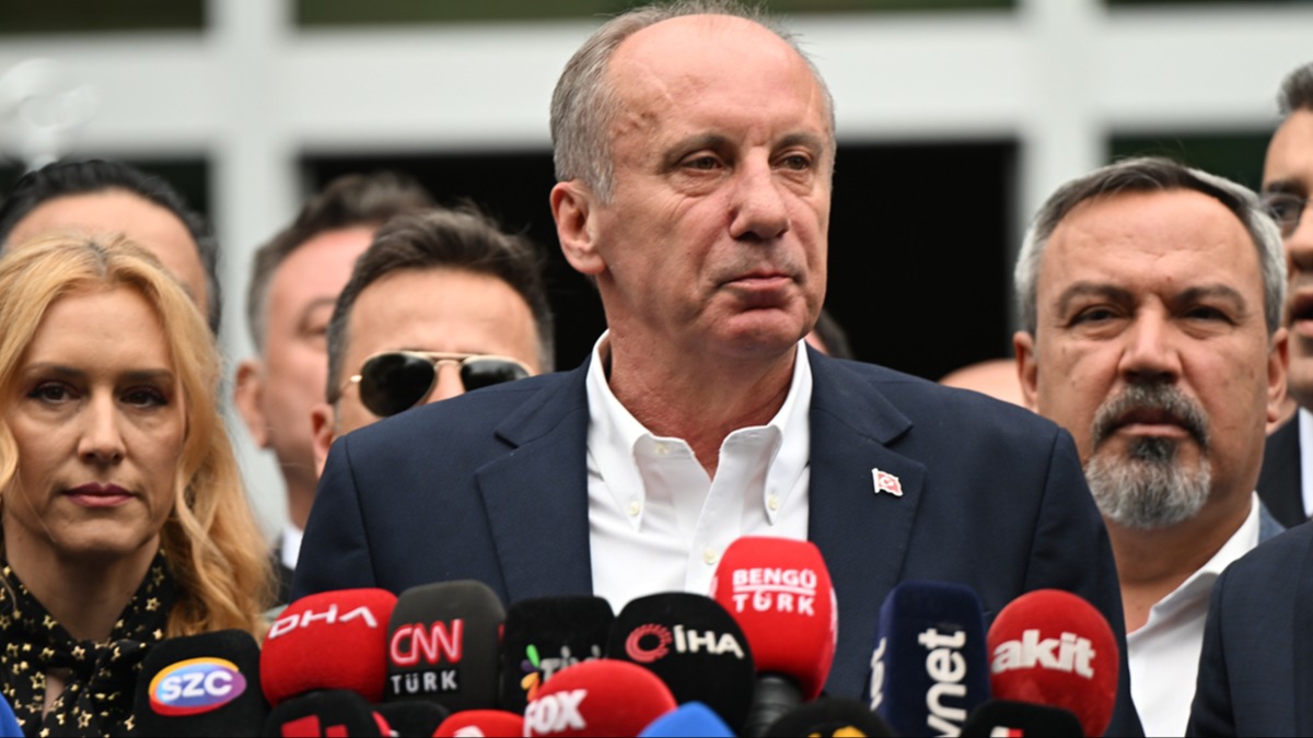 entop'tan Muharrem nce'nin adaylktan ekilmesiyle ilgili aklama: Bir aya da anket firmalar