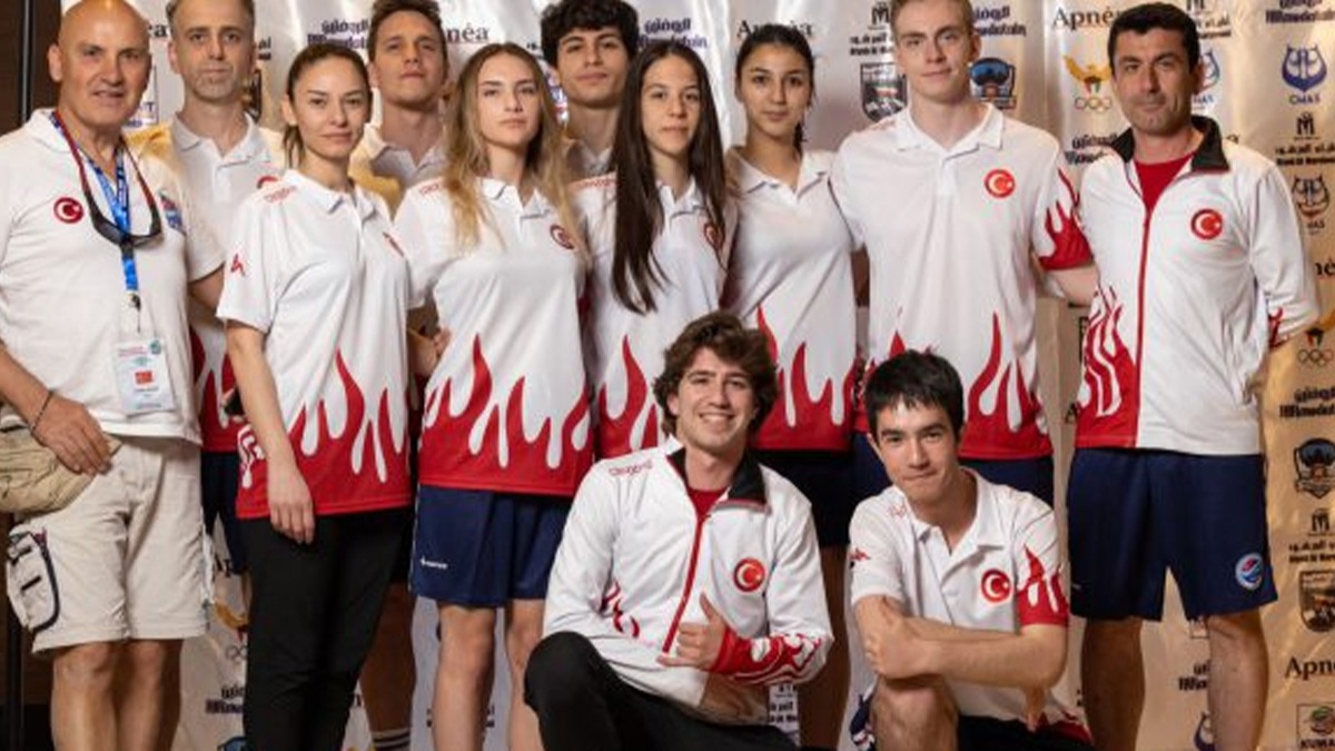 Serbest Dal Havuz Dnya ampiyonas'nda milli sporcularmzdan 6 madalya