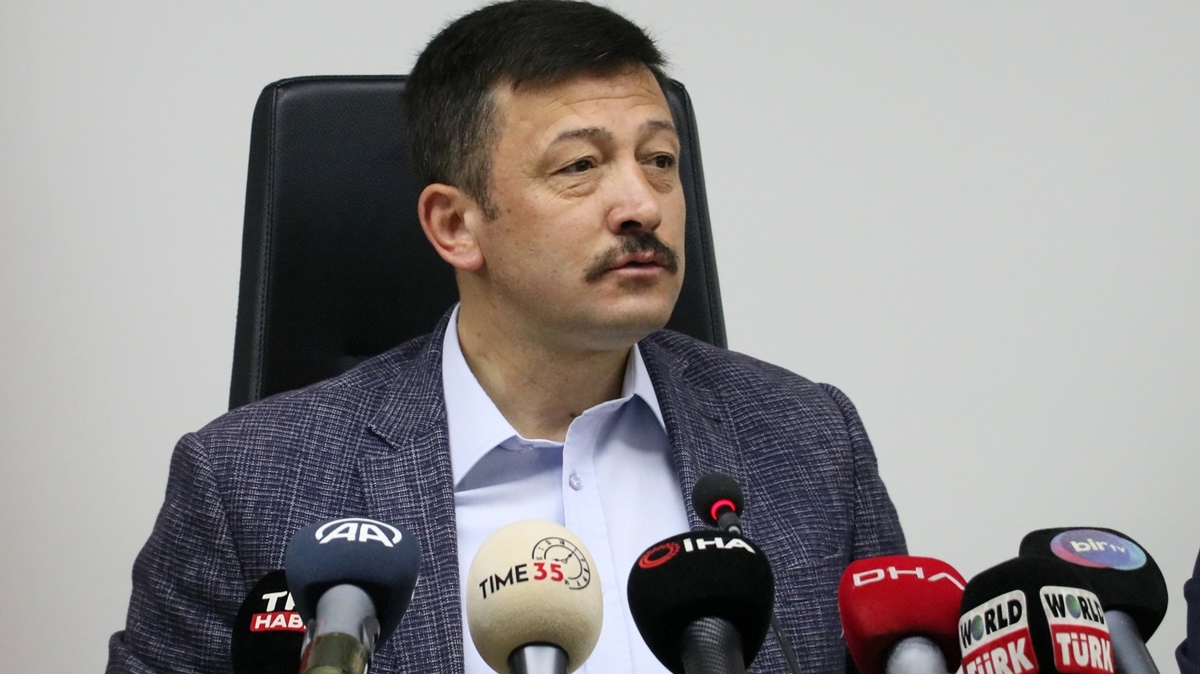 AK Parti Genel Merkezi'ndeki arama... AK Parti Genel Başkan Yardımcısı Hamza Dağ: Bomba ihbarı durumu söz konusu değildir