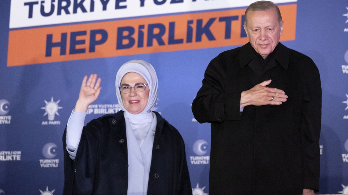 Emine Erdoan'dan seimlere ilikin paylam