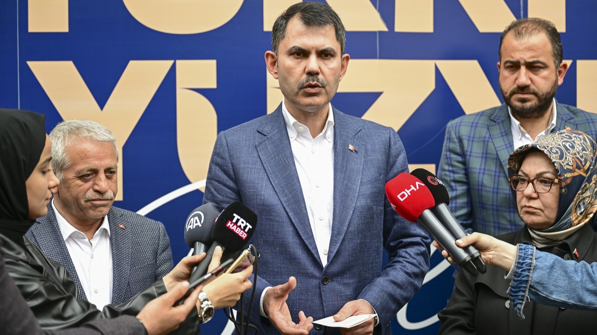 Bakan Kurum: Bu millet, 14 Mays'ta Kandil'e, PKK'ya, FET'ye geit vermedi