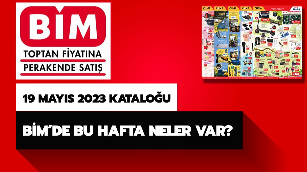BM'de bu hafta cuma neler var? BM 19 Mays 2023 aktel rnler katalou