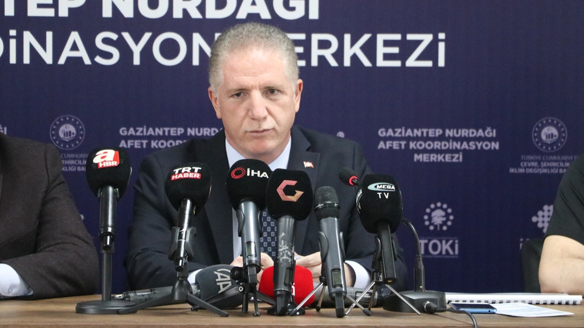 Vali Gl: Gaziantep'teki hak sahibi tm depremzedelere konteyner verildi