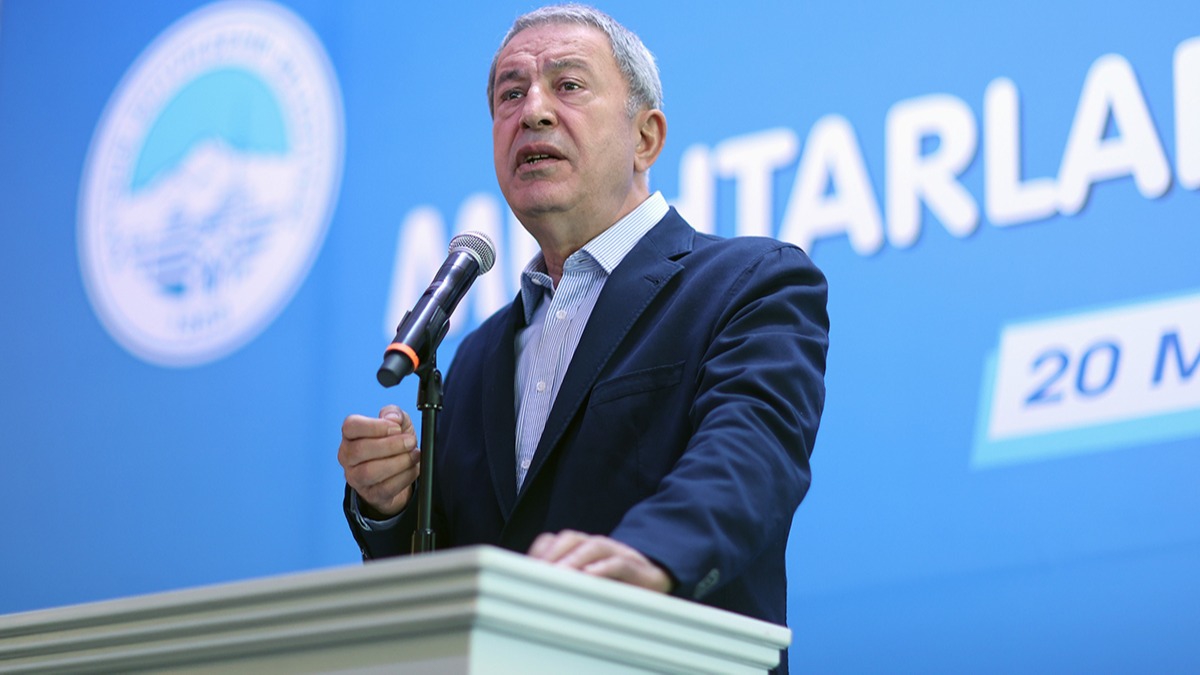Bakan Akar'dan sınırda çekildiği iddia edilen görüntüler hakkında açıklama