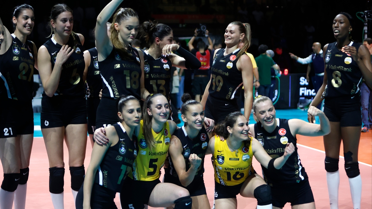 VakfBank, CEV ampiyonlar Ligi ampiyonu oldu!