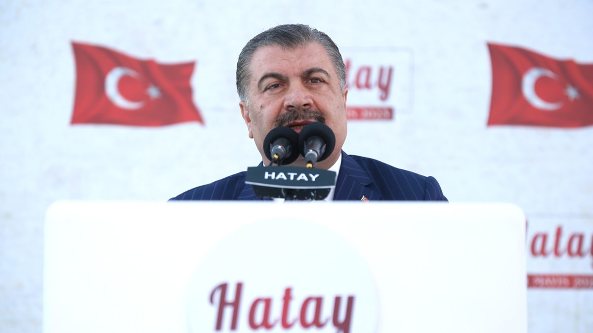 Bakan Koca: Hatay'dan bir baka ile hastann sevk edilme durumu sz konusu olmayacak