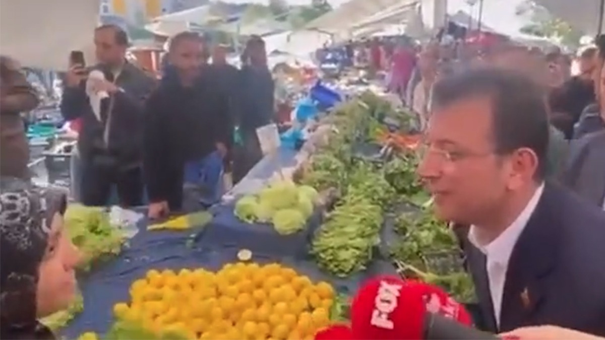 Pazar ziyaretinde mamolu'na souk du: Sonunda sizi stanbul'da grebildik