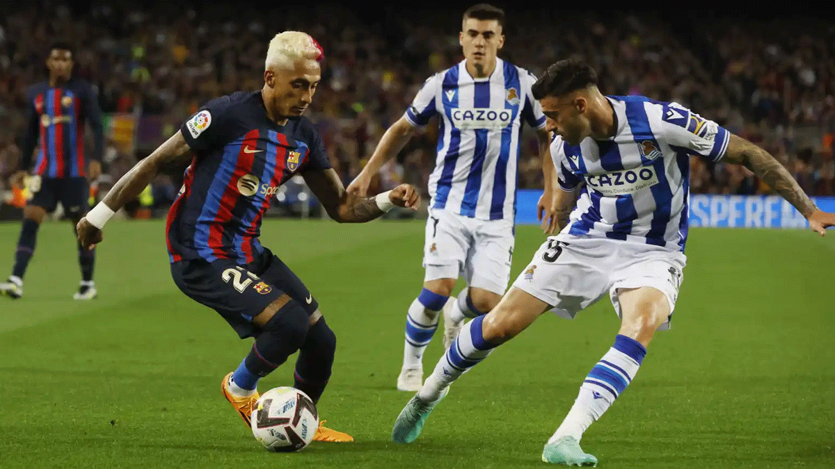 ampiyon Barcelona, evinde kayp