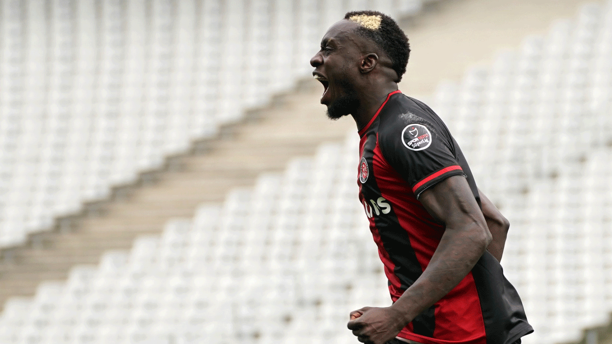 Mbaye Diagne'den gol sonras dikkat eken hareket