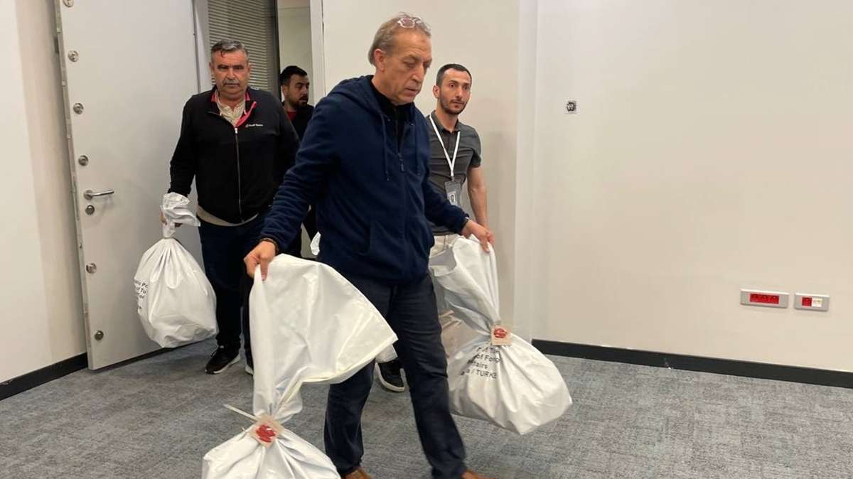 Yurt dnda kullanlan oylarn bir blm Trkiye'ye getirildi