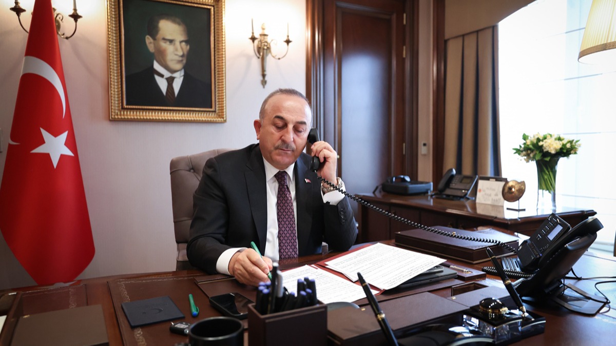 Bakan avuolu, Lavrov ile telefonda grt 