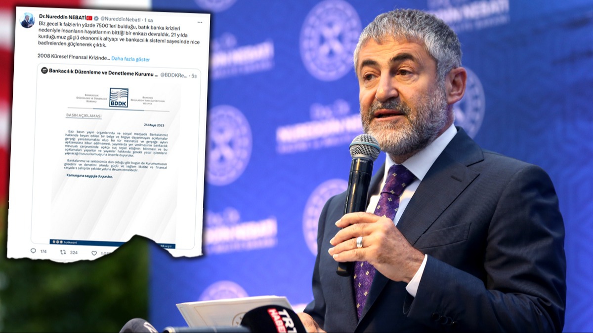Bakan Nebati'den muhalefete sert tepki: Yalanclk, iftira ve millet dmanldr 